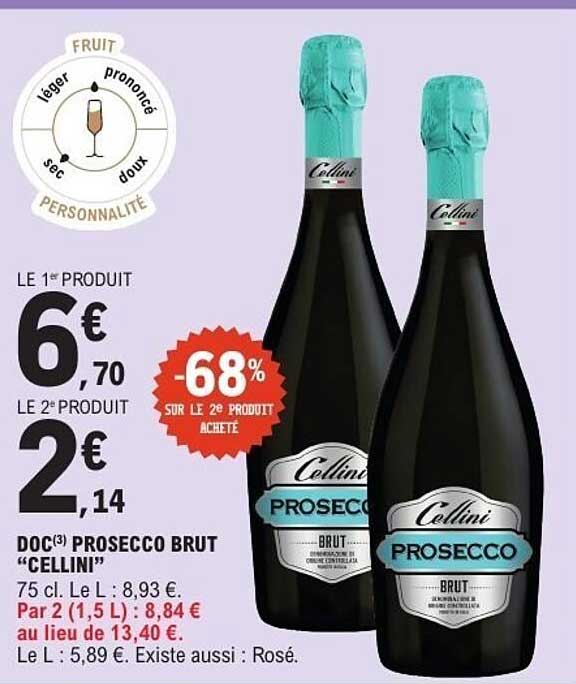 DOC(3) PROSECCO BRUT “CELLINI”