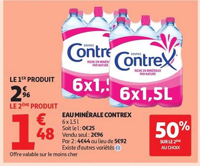 EAU MINÉRALE CONTREX
