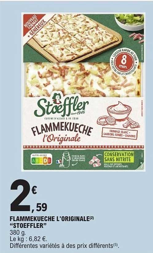 FLAMMEKUECHE L'ORIGINALE “STOEFFLER”