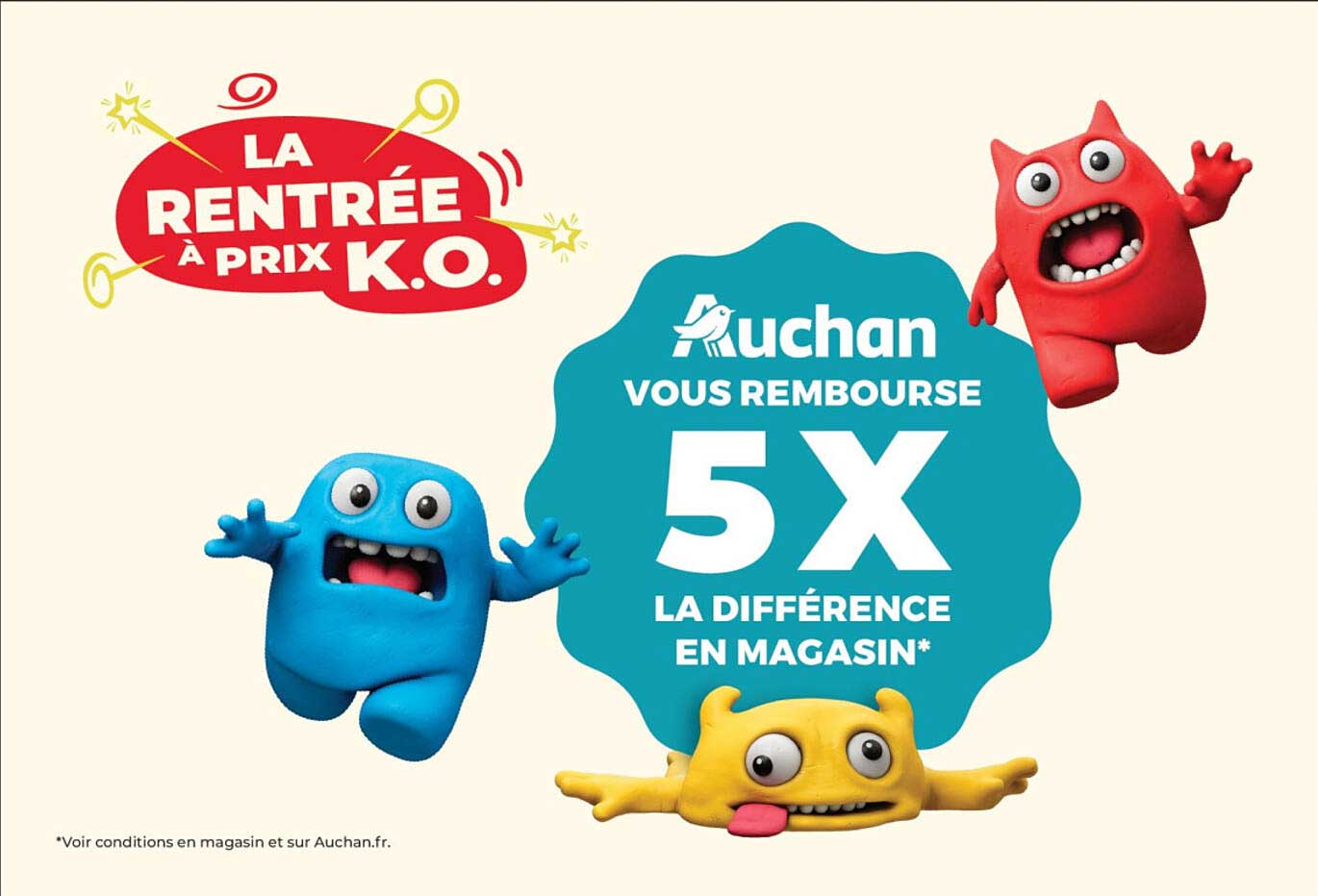 LA RENTRÉE À PRIX K.O.