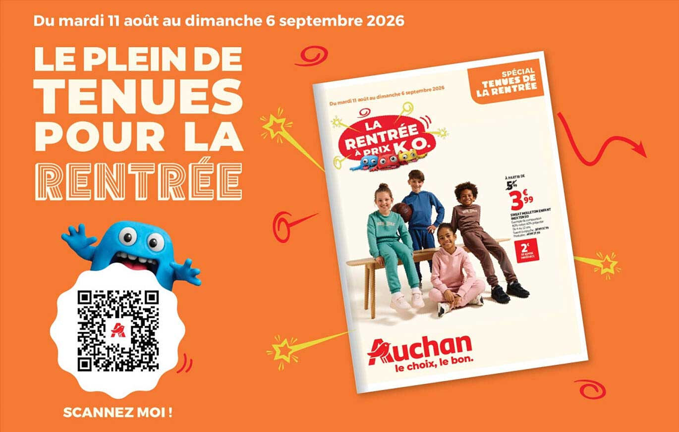 LE PLEIN DE TENUES POUR LA RENTRÉE