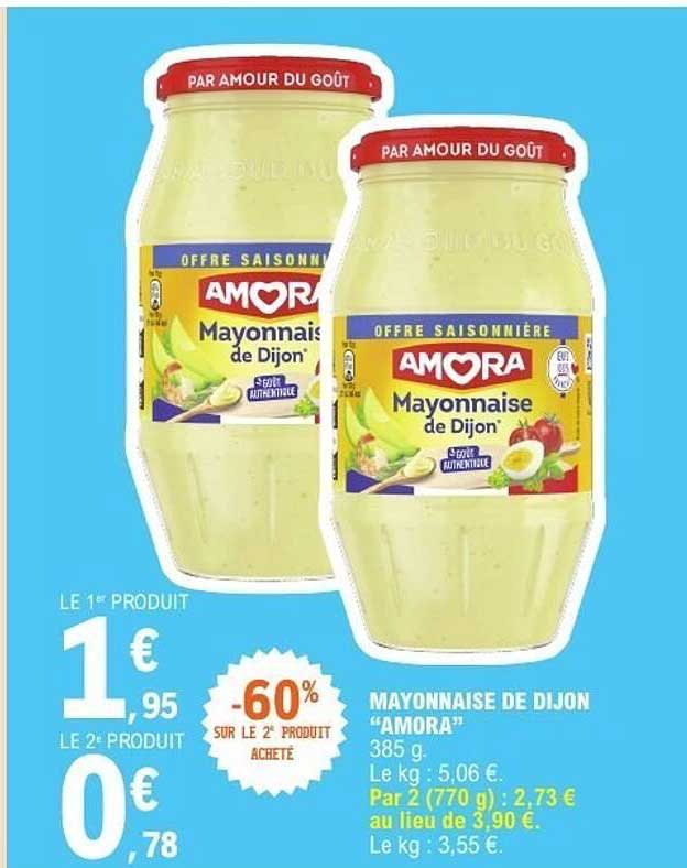 MAYONNAISE DE DIJON "AMORA"
