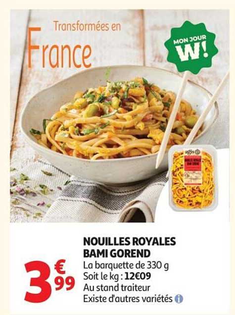 NOUILLES ROYALES BAMI GORENG
