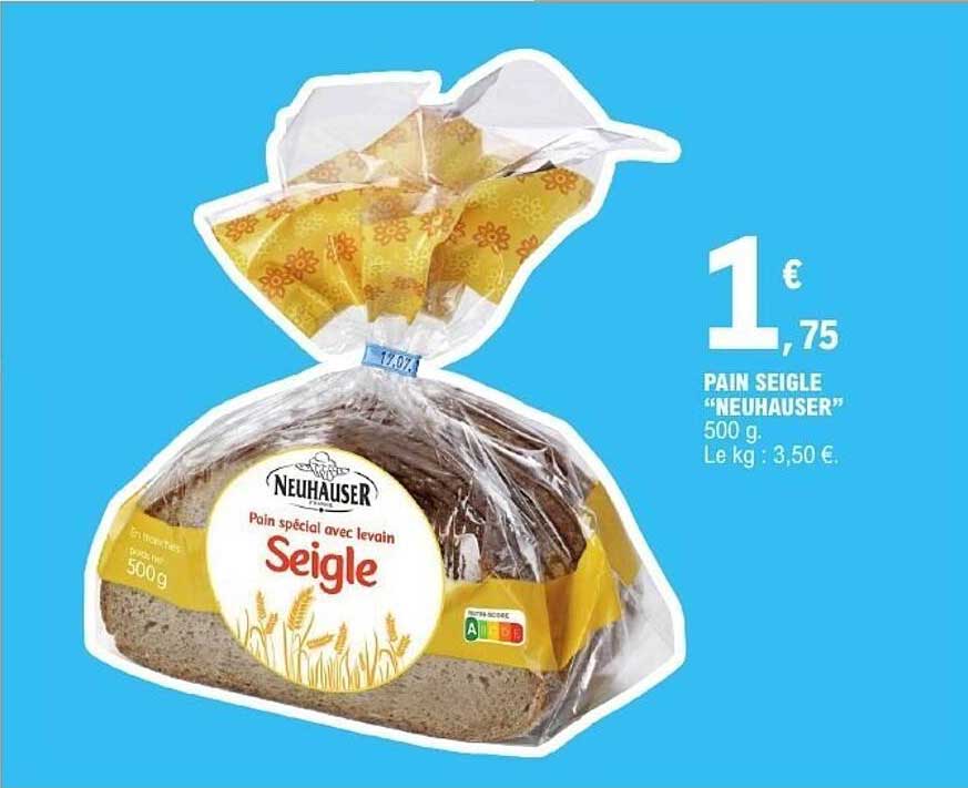 PAIN SEIGLE “NEUHAUSER”