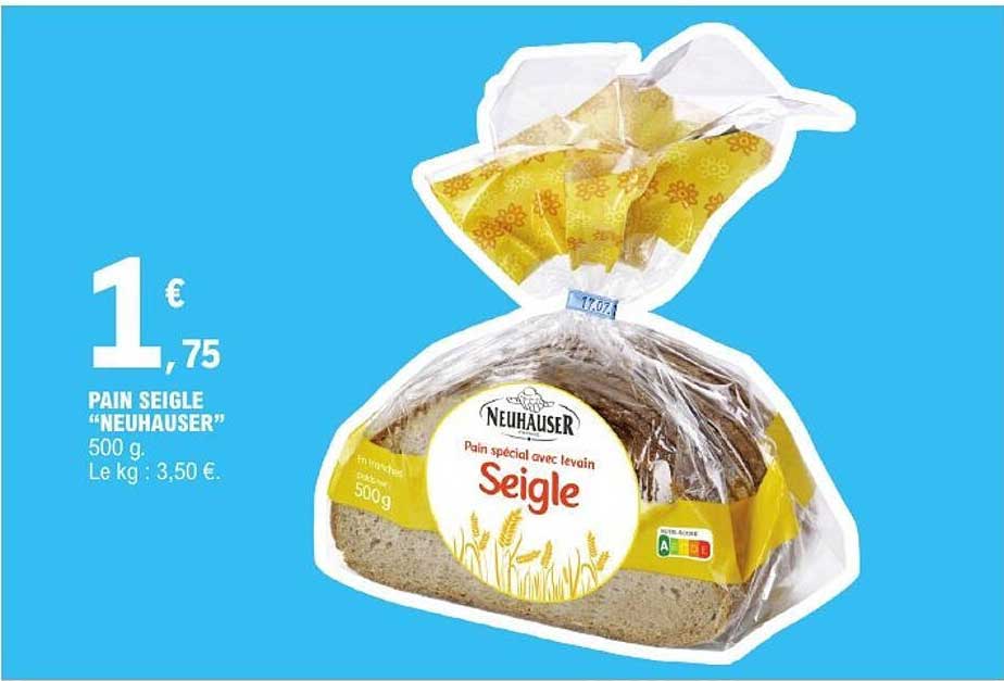 PAIN SEIGLE “NEUHAUSER”