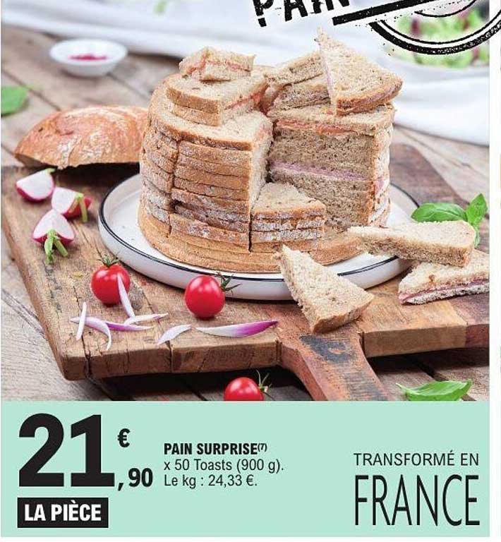 PAIN SURPRISE x 50 Toasts (900 g)