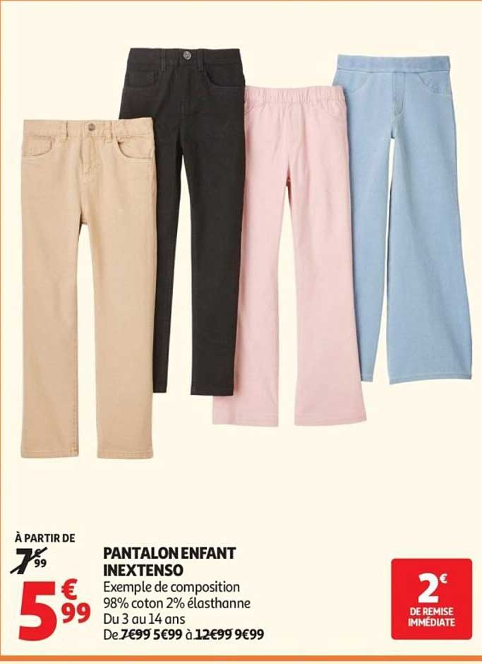 PANTALON ENFANT INEXTENSO