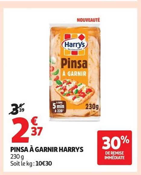 PINSA À GARNIR HARRYS