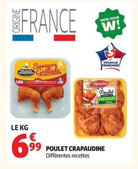 POULET CRAPAUDINE