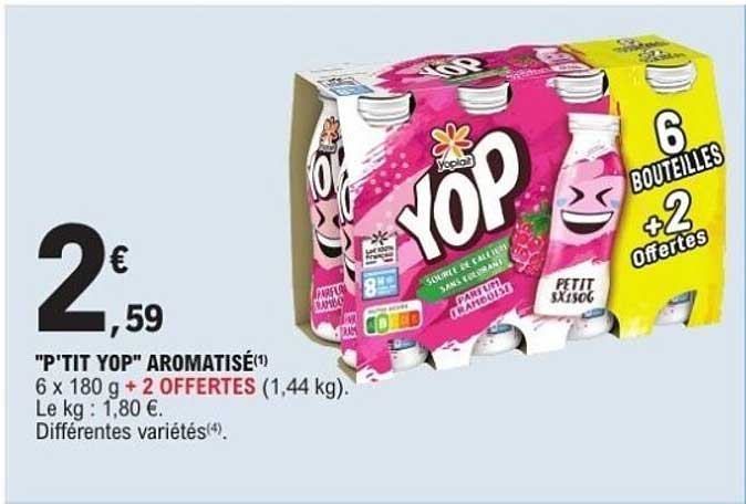 "P'TIT YOP" AROMATISÉ