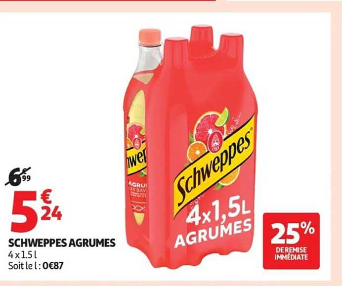 SCHWEPPES AGRUMES