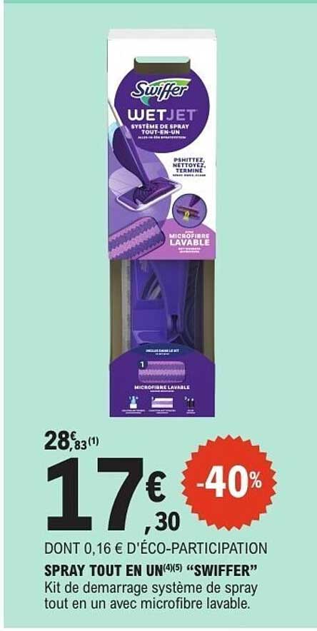 SPRAY TOUT EN UN(4)(5) “SWIFFER”