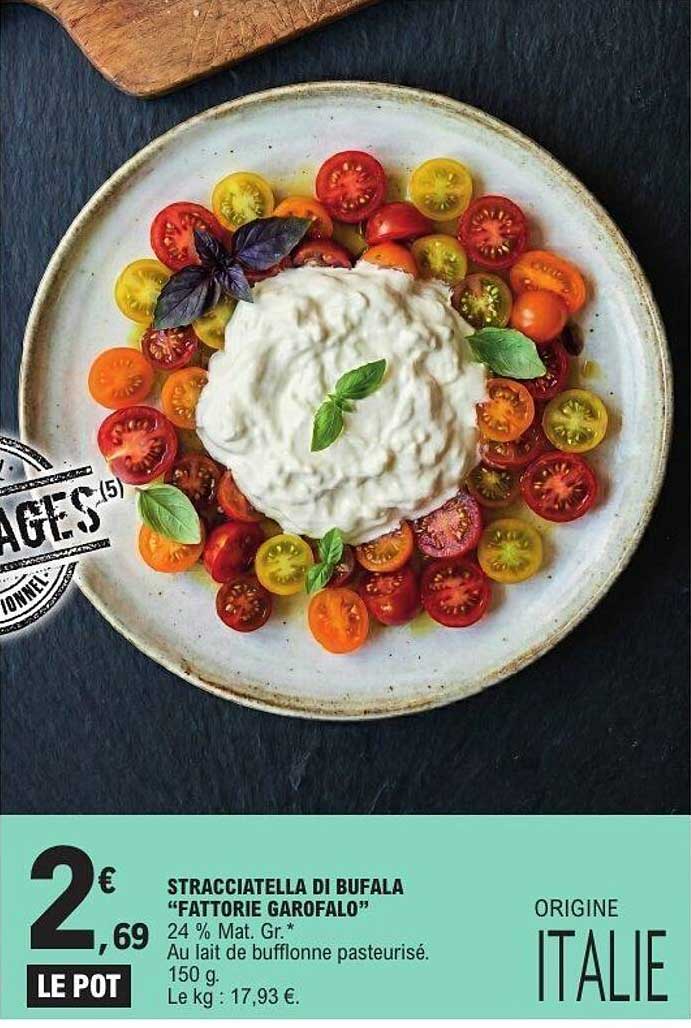 STRACCIATELLA DI BUFALA “FATTORIE GAROFALO”