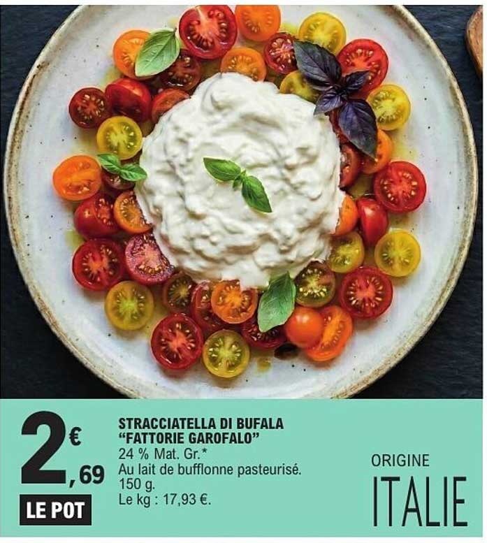 STRACCIATELLA DI BUFALA “FATTORIE GAROFALO”