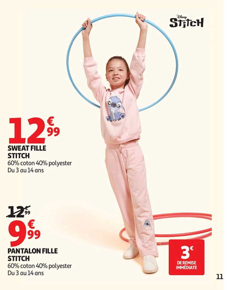 SWEAT FILLE STITCH