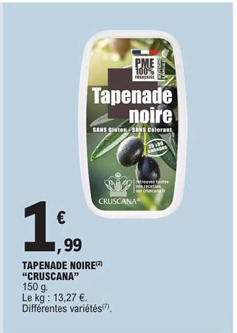 TAPENADE NOIRE "CRUSCANA"