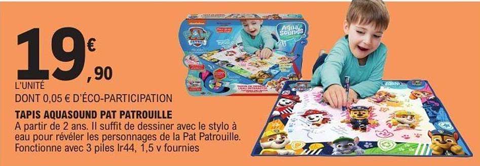 TAPIS AQUASOUND PAT PATROUILLE