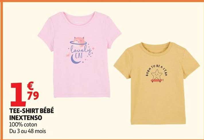 TEE-SHIRT BÉBÉ INEXTENSO