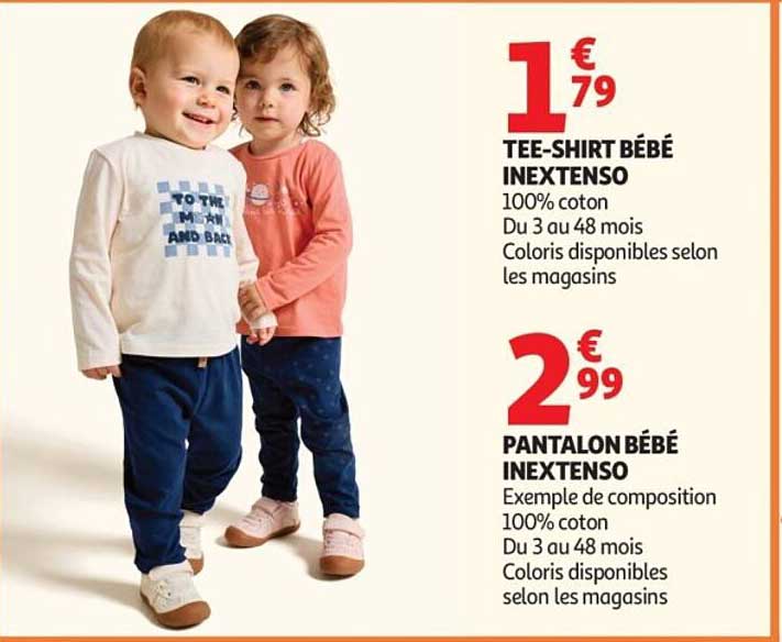 TEE-SHIRT BÉBÉ INEXTENSO