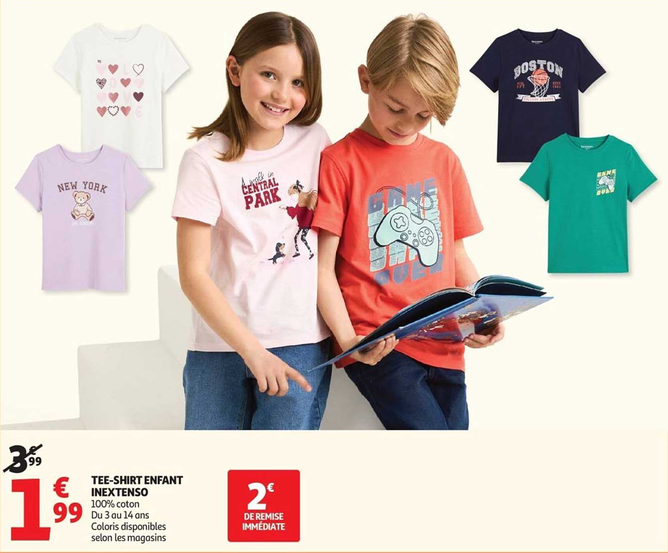 TEE-SHIRT ENFANT INEXTENSO