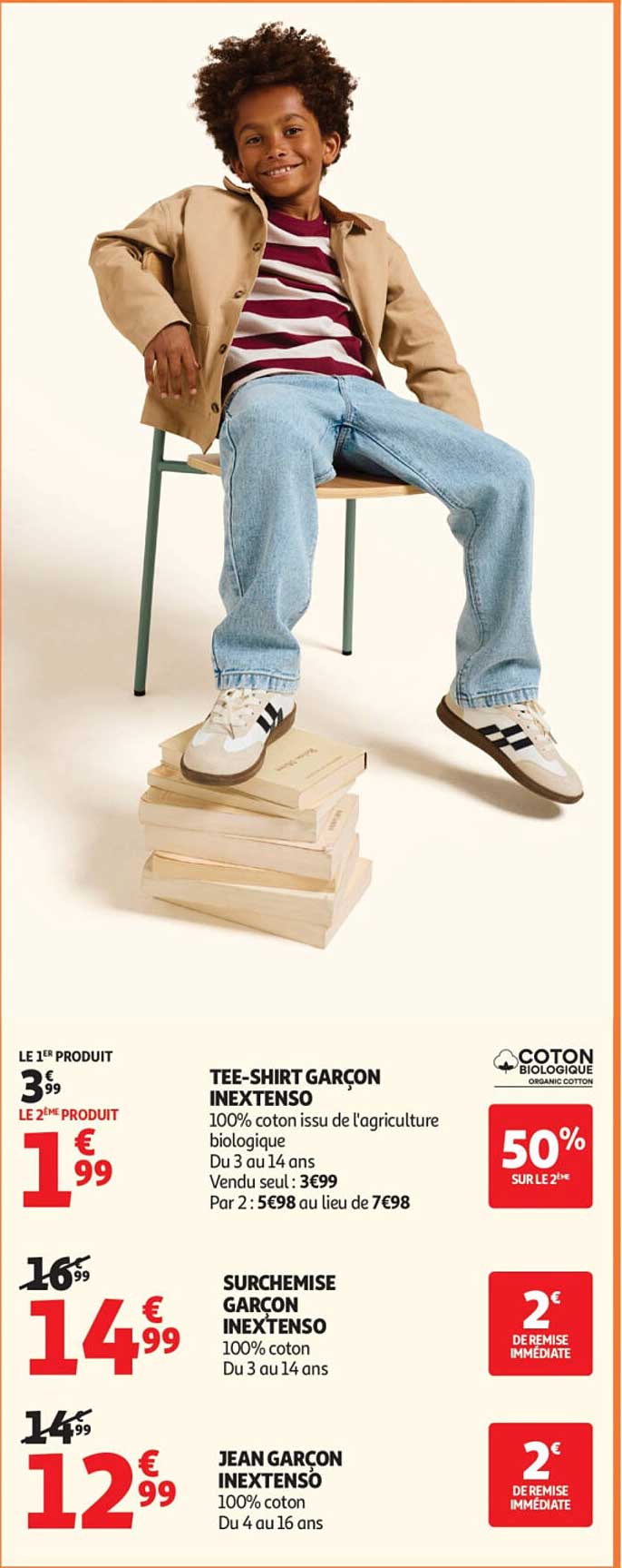 TEE-SHIRT GARÇON INEXTENSO