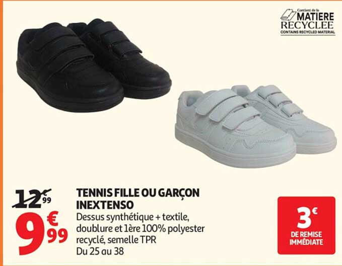 TENNIS FILLE OU GARÇON INEXTENSO