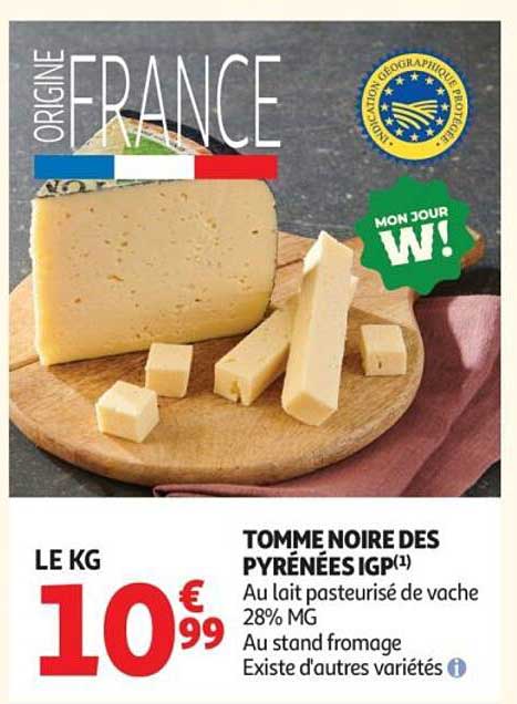 TOMME NOIRE DES PYRÉNÉES IGP(1)