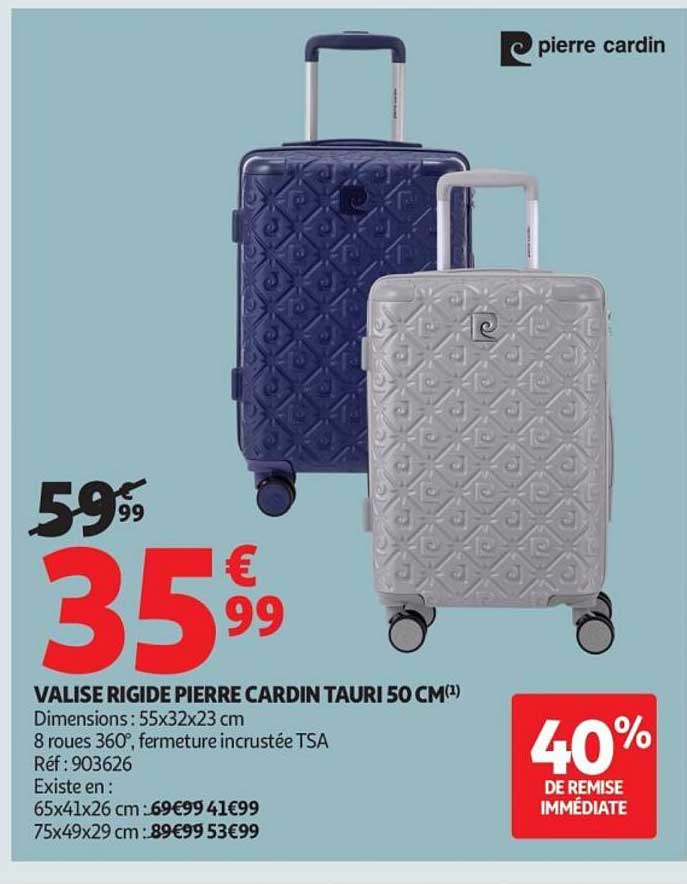 VALISE RIGIDE PIERRE CARDIN TAURI 50 CM
