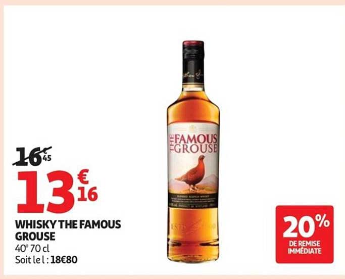 WHISKY THE FAMOUS GROUSE