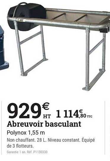 Abreuvoir basculant
