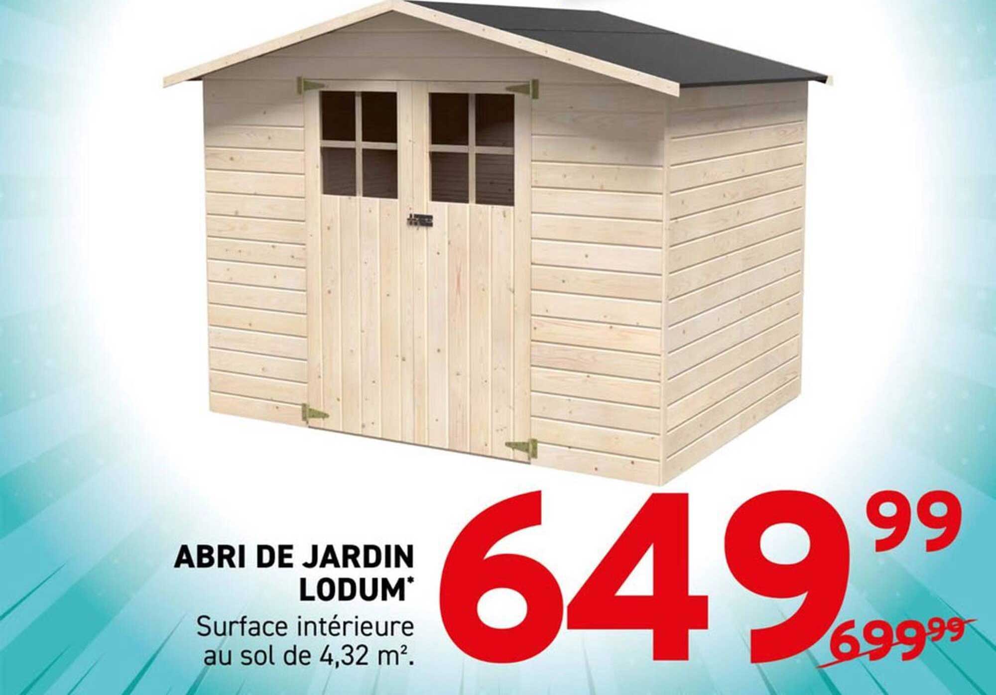 ABRI DE JARDIN LODUM*
