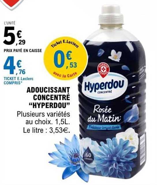 ADOUCISSANT CONCENTRÉ "HYPERDOU"