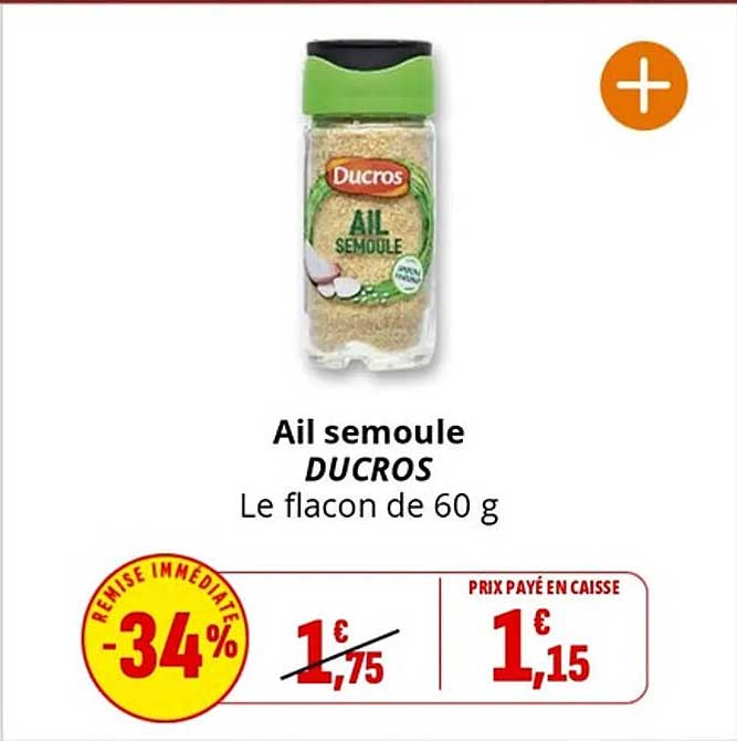 Ail semoule DUCROS