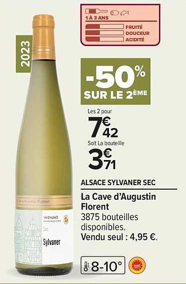 ALSACE SYLVANER SEC