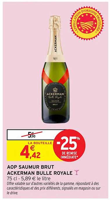 AOP SAUMUR BRUT ACKERMAN BULLE ROYALE