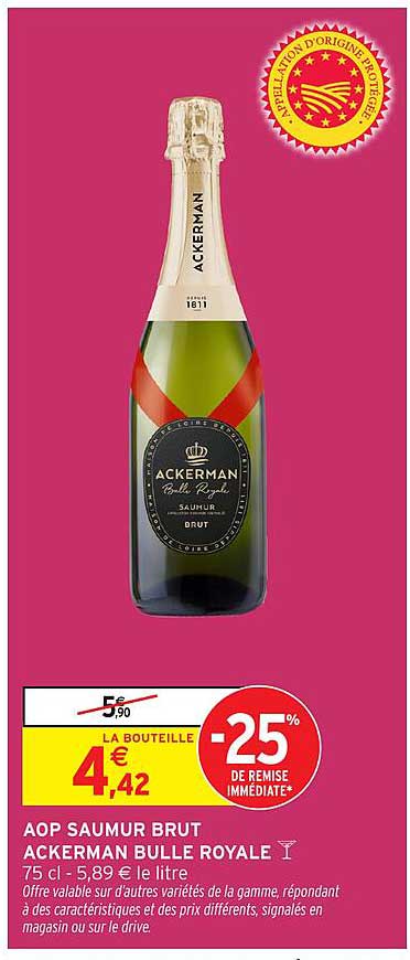 AOP SAUMUR BRUT ACKERMAN BULLE ROYALE