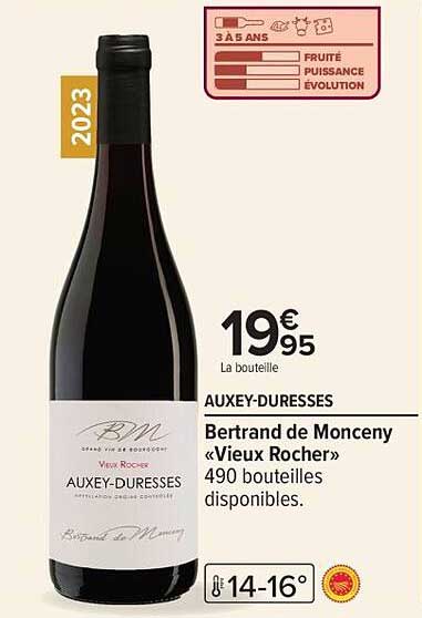 Bertrand de Monceny «Vieux Rocher»