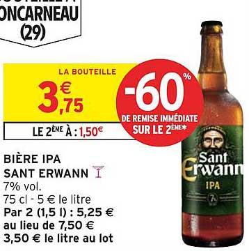 BIÈRE IPA SANT ERWANN