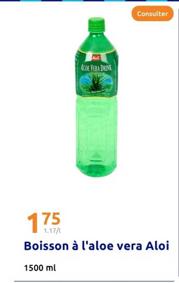 Boisson à l'aloe vera Aloi