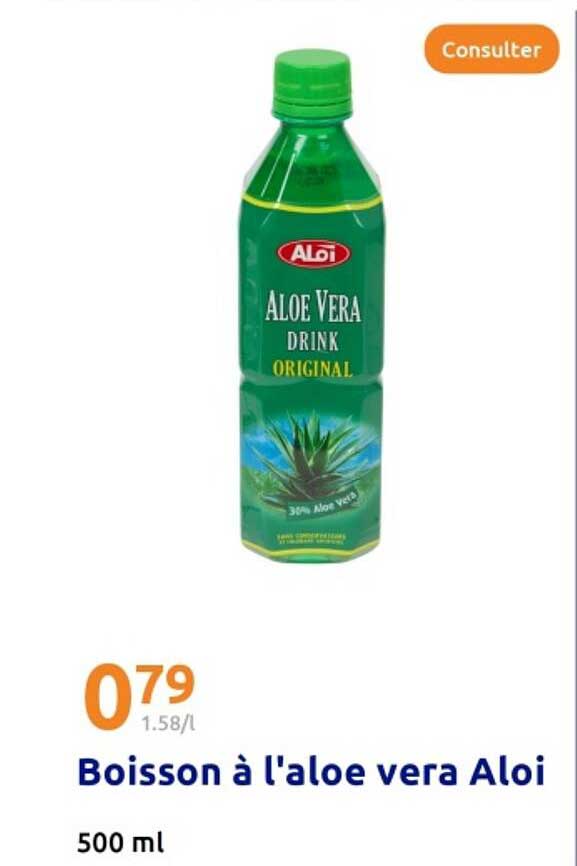 Boisson à l'aloe vera Aloi