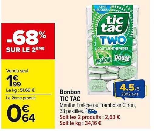 Bonbon TIC TAC