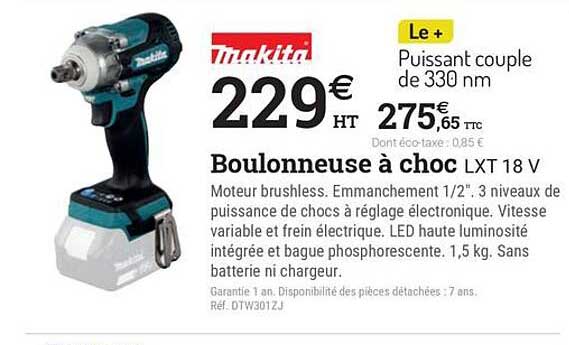Boulonneuse à choc LXT 18 V
