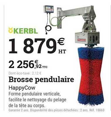Brosse pendulaire HappyCow