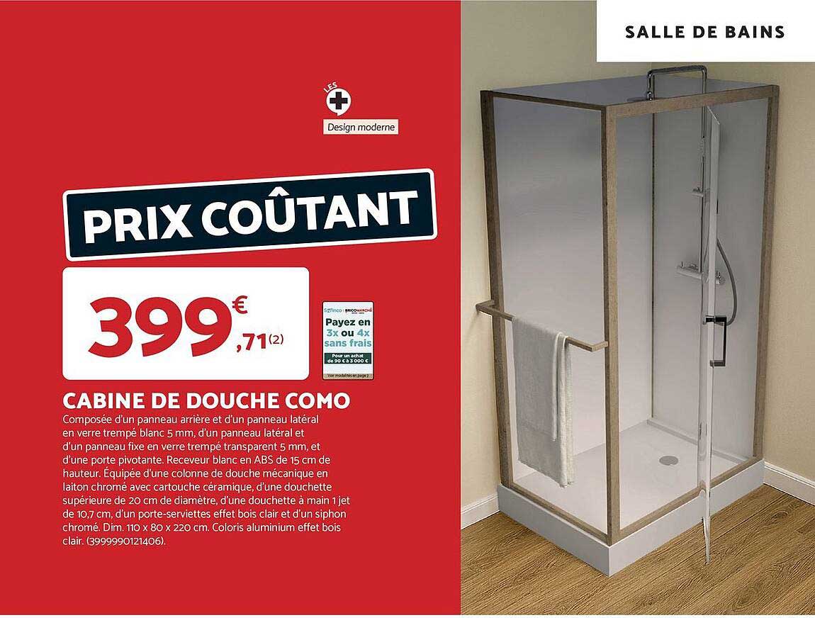 CABINE DE DOUCHE COMO