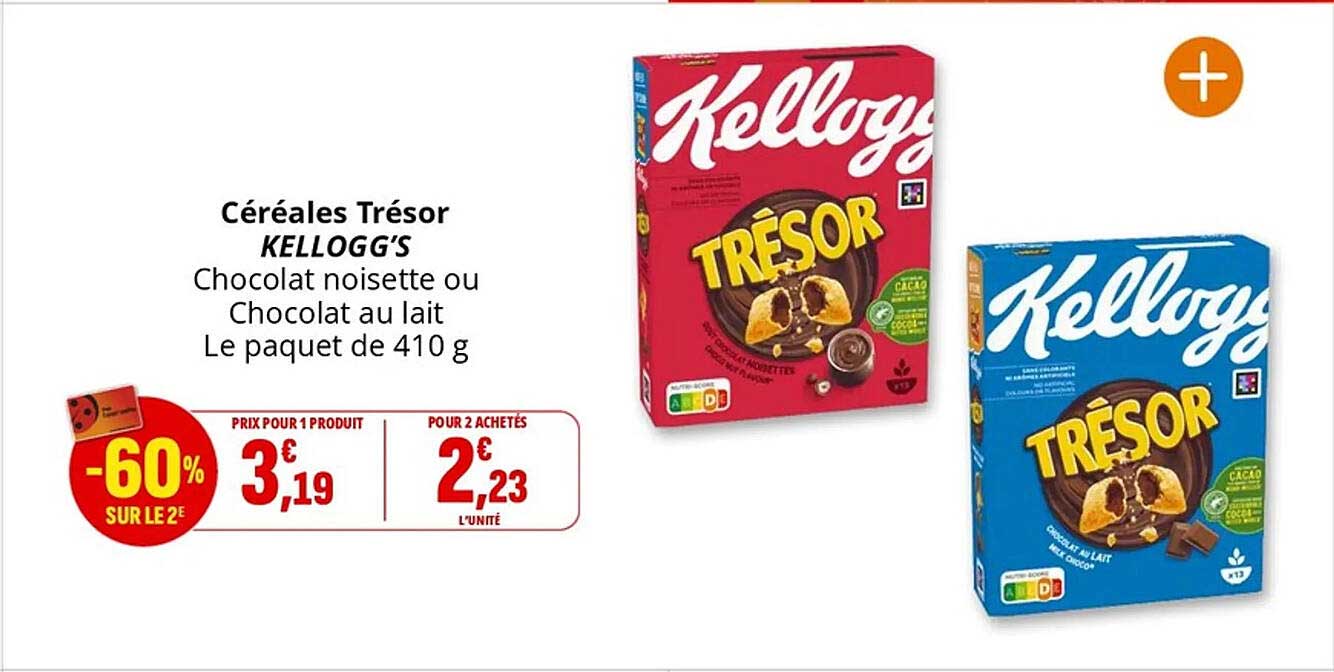 Céréales Trésor KELLOGG'S