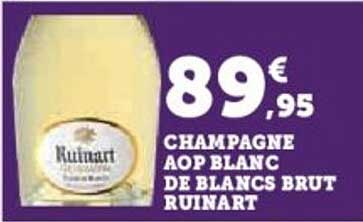 CHAMPAGNE AOP BLANC DE BLANCS BRUT RUINART