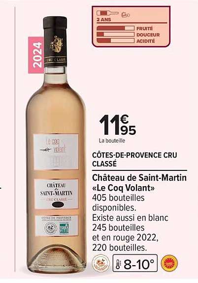 Château de Saint-Martin «Le Coq Volant»
