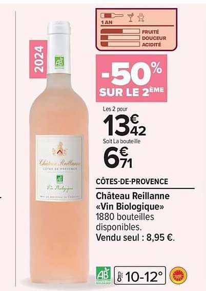 Château Reillanne «Vin Biologique»
