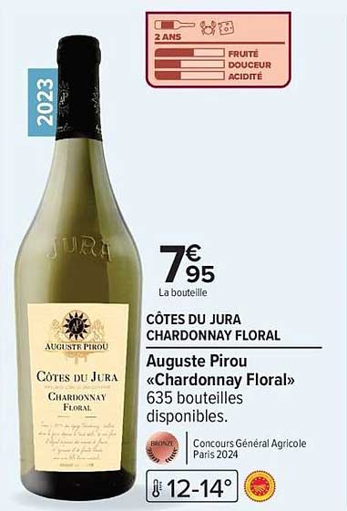 CÔTES DU JURA CHARDONNAY FLORAL