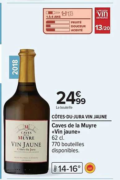 CÔTES-DU-JURA VIN JAUNE